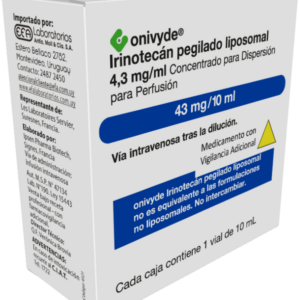 Onivyde® irinotecán pegilado liposomal 4,3mg/mL